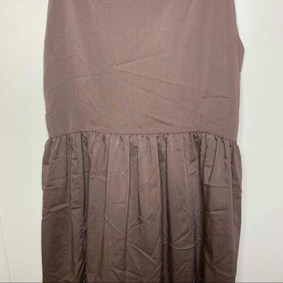 Hawks Buttoned Rayon Blend Tank Dress - Picture 9 of 13